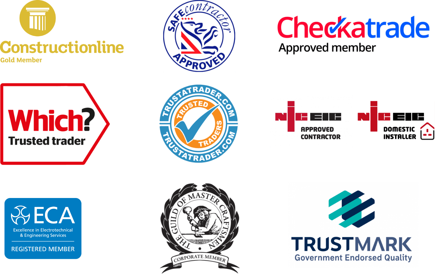 Our accreditations