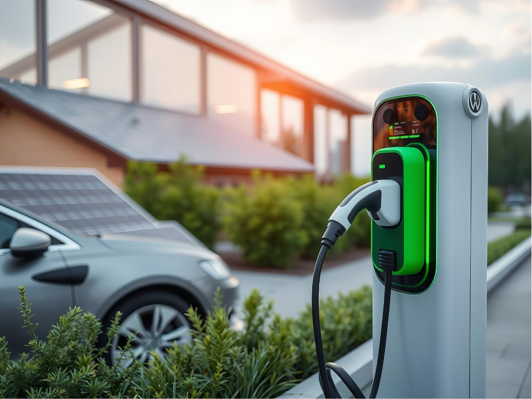 Residential EV charger installation