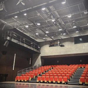 Energy-efficient commercial LED lighting installation